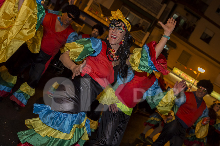 Rua del Carnaval de Les Roquetes del Garraf 2017